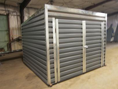 lifetime. Built from solid steel, these sheds are the REAL - DEAL